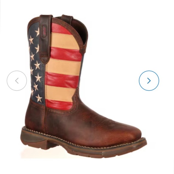 Durango Rebel Patriotic Western Boots Size 9EE - Picture 2 of 10